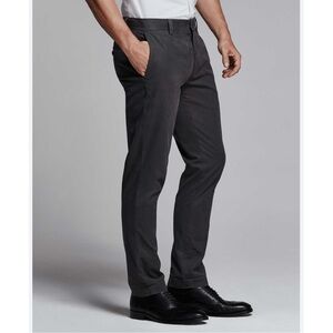 Banana Republic Dark Gray Fulton Skinny Chino, Size 32x30